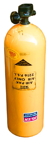 Survivair&reg; Kevlar Composite Cylinder