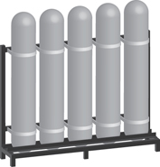 ASME Vessel Mounting Rack - AC70050VHD5