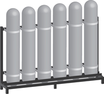 ASME Cylinder Racks - AC70050VHD6
