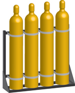 DOT Cylinder Rack - AC70049VLW4
