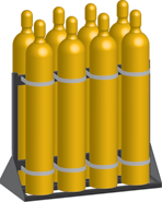 ISO Cylinder Rack - AC70049VLW8KD