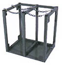 Oxygen Storage Cylinder Rack - 4 Cylinders