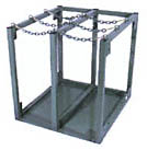 Oxygen Cylinder Rack - 6 Cylinder